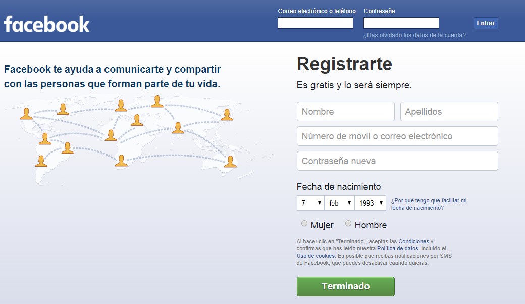 ?facebook entrar